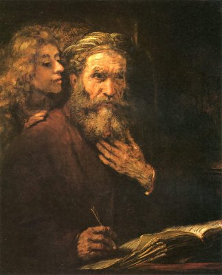 Rembrandt: Svatý Matouš
