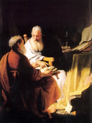 Rembrandt van Rijn: Dva staří muži